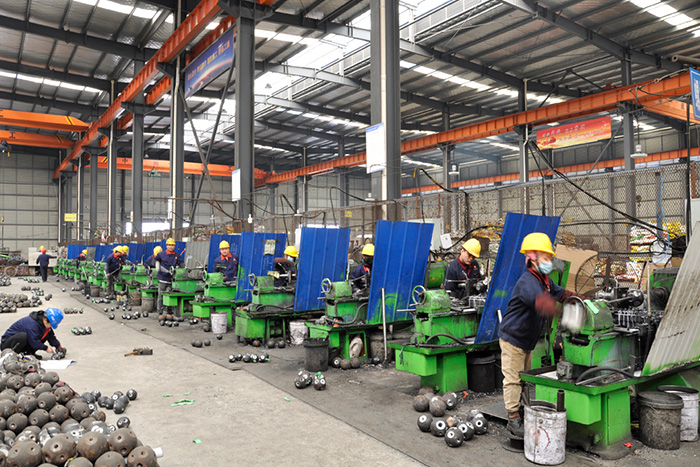 安阳网架锥头车间